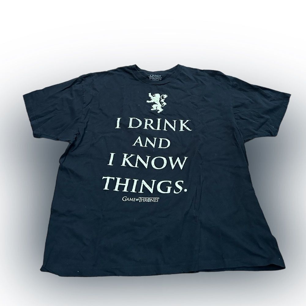 Game of Thrones I Drink and I Know Things T-shirt